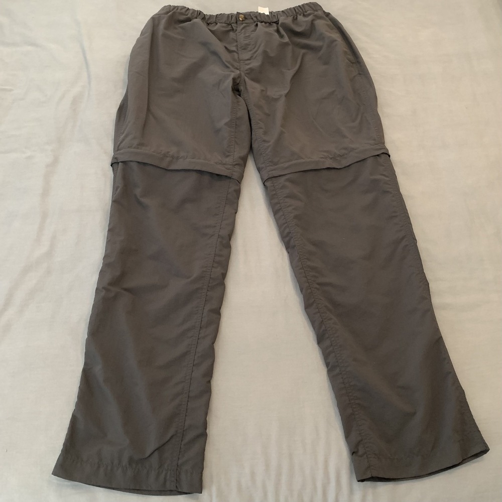 TravelSmith Pants Mens‎ Large Convertible Nylon Outdoor Hiking Zip Off Pockets